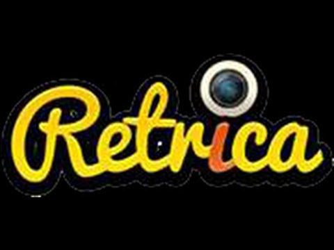 Как сделать значок retrica на фото