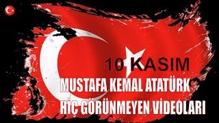 Mustafa Kemal Atatürk Ün Hi̇ç Görülmeyen Vi̇deolari - Yikin Heykelleri̇mi̇ -10 Kasim