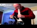 Dziadek Wymiata ( Gramps taking his Medicine) lol