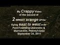 UFO Fleet near PITTSBURGH, PA? September 24, 2011 and MORE