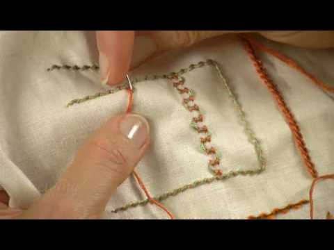 0 Embroidery Essentials   Chain Stitches (Free Sample)