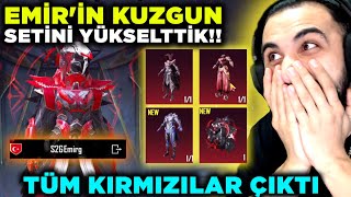 Emi̇ri̇n Kuzgun Seti̇ni̇ Fulledi̇m? Bütün Kirmizilari Çikardik Pubg Mobile