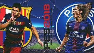 Pes 18 Fc Barcelona Vs Paris Saint Germain M.l Champions League Final