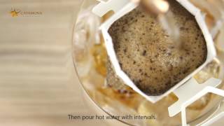 Drip Coffee Brewing Happy Afternoon