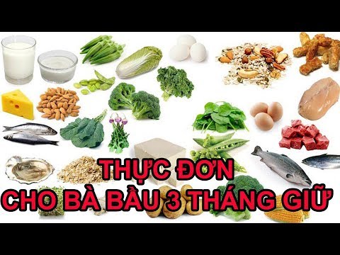 CÁCH LÊN THỰC ĐƠN CHO BÀ BẦU 3 THÁNG GIỮA THAI KỲ MẸ KHOẺ CON THÔNG MINH I Thái Thọ