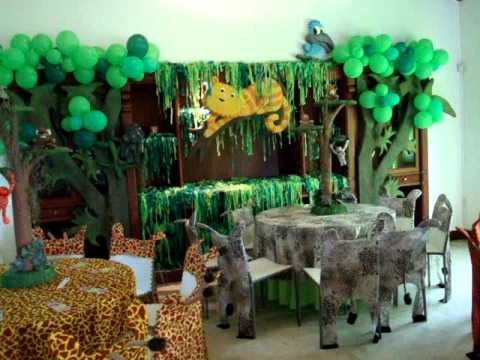 Decoración de fiestas infantiles baby safari - Imagui