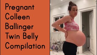 Pregnant Colleen Ballinger Twin Belly Compilation Youtuber