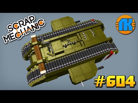 Как в скрап механик сделать танк из Как в скрап механик сделать танк из