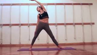 Secuencia básica I Yoga Vinyasa Krama clases Diana Vergara.
