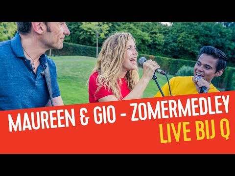 Maureen & Giovanni Kemper mixen alle zomerhits van 2018 aan elkaar | Qmusic