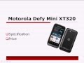Foto pequena Motorola Defy Mini XT320 Specs Price Reviews