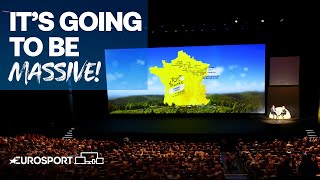 Cyclists' reaction to the presentation of the Tour de France Women | Cycling show | Eurosport