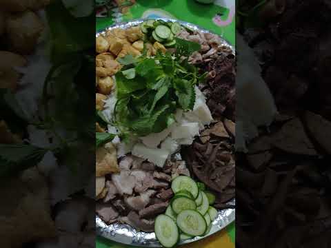 Cách làm bún đậu mắm tôm ngon