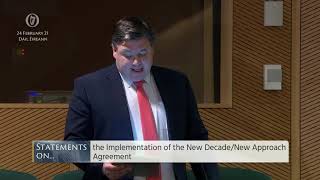 Statements on the New Decade New Approach agreement