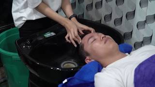 Baby Na Shampoo For Nguyen Hao Vlog, Vietnam Barbershop In Danang