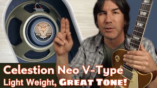 Pete Thorn ROCKS the Light Weight Celestion Neo V-Type!