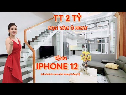 Bán Nhà Nhà Bè 5x16m 1Trệt, 2 Lầu, Sân Thượng TT 2 Tỷ I Tặng Iphone 12 Khi Mua Nhà Trong Tháng 11