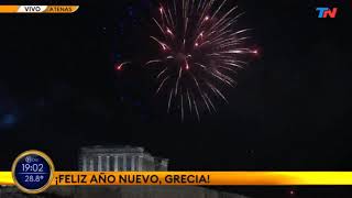 Año Nuevo 2021 Atenas, Grecia 31122020