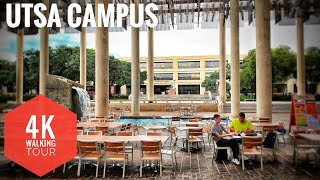 Walking Around Utsa Campus In San Antonio - 4K Walking Tour