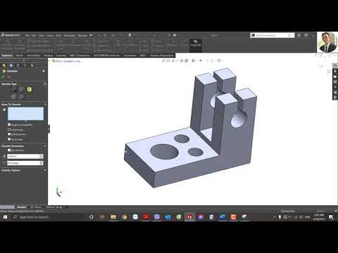 SOLIDWORKS Cơ bản : Luyện tập xây dựng mô hình 3D
