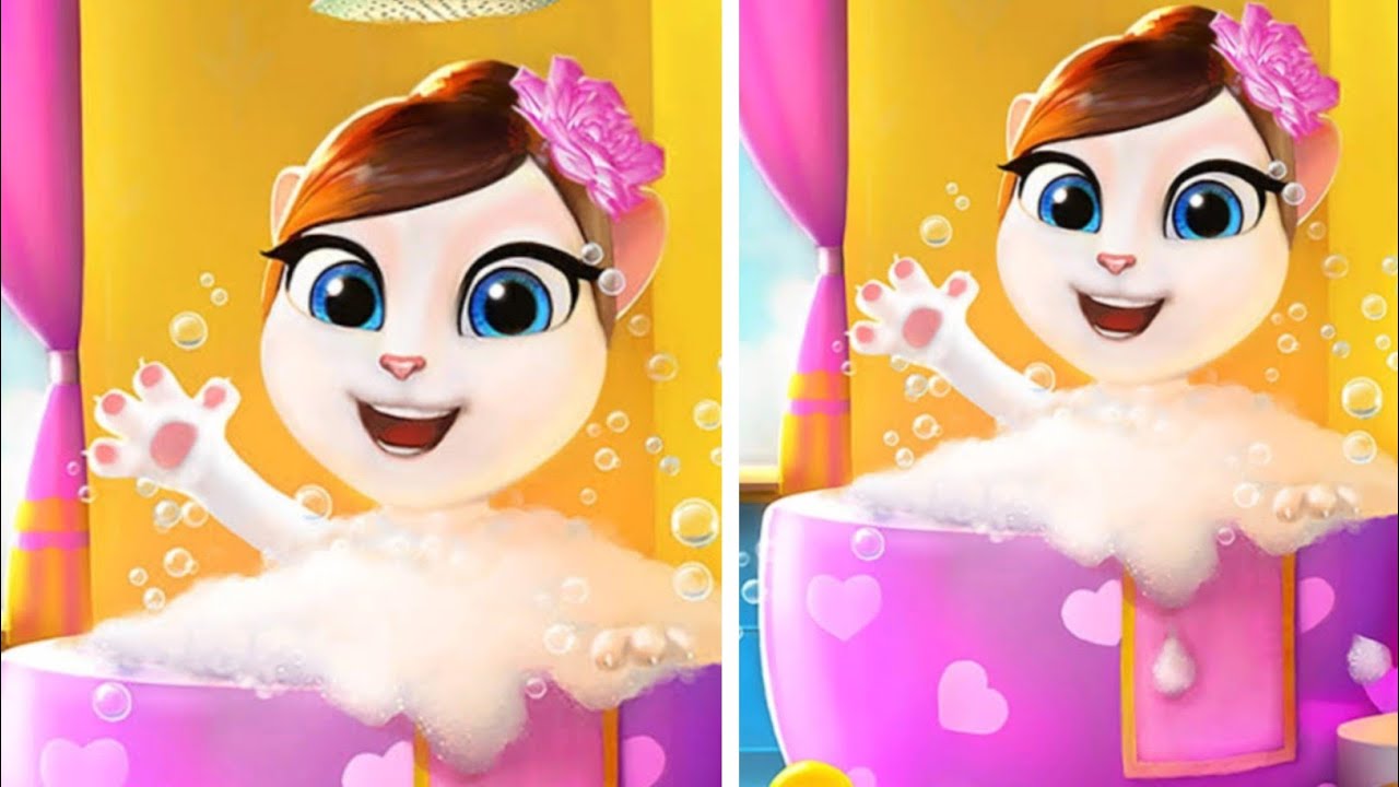 Shower Time My Talking Angela walkthrough game APK mod Shower Time My Talking Angela walkthrough game APK mod