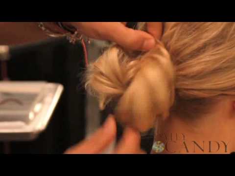 How to Create a Wedding-Day Chignon