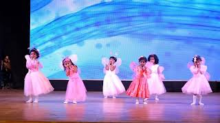 Nursery Childrens Dance Performance Butterfly Butterfly / Barbie Girl Remix@ Sri