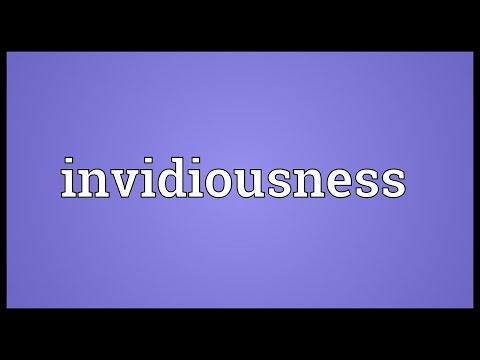 Header of invidiousness