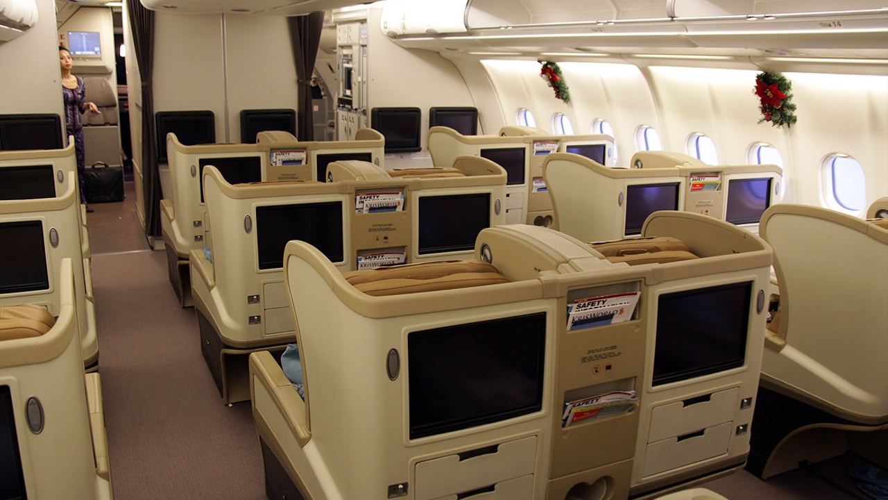 Image result for singapore airlines a330 business class