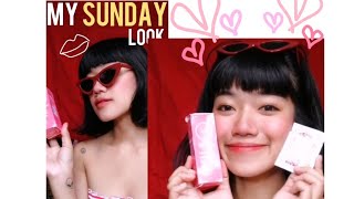 Howto-Makeup sunday look (จะถูกจะแพงขอแดงไว้ก่อน)