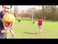 FIFA 15 BLINDFOLD FOOTBALL PENALTIES!!!