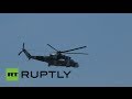 Video: Gunfire, airstrikes Donetsk Intl