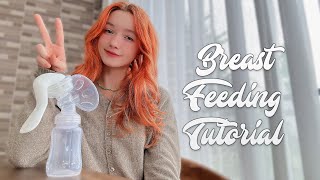 4K Pump With Me Breastfeeding & Breast Pump Tutorial With Alice Tips & Guide