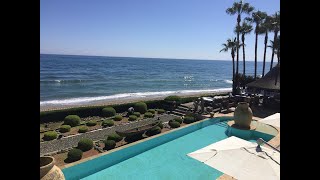 Marbella's finest Beachfront Mansion for rent and sale