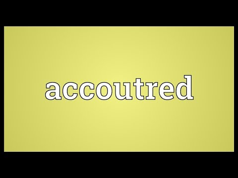 Header of Accoutred