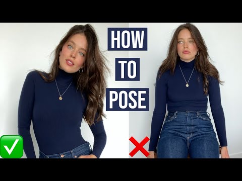 How To Look Good In EVERY Photo | How To Pose For Photos | Model Tips | Emily DiDonato - YouTube