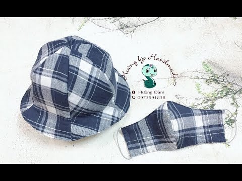 DIY HƯỚNG DẪN MAY KÈM RẬP ❤️ MŨ CHO BÉ ĐỘI ĐƯỢC 2 MẶT ❤️ How to sew baby hat ❤️