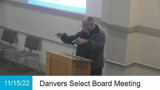 Select Board Meeting - 11/15/22