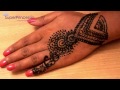 Learn How to make Henna mehndi designs SIMPLE FINGER HENNA MEHNDI TATTOO DESIGN