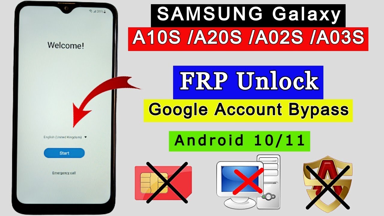 Samsung A10S/A20S/A02S/A03S FRP Bypass 2022 New Method | Samsung A10S/A20S/A02S/A03S FRP Bypass 2022 New Method |