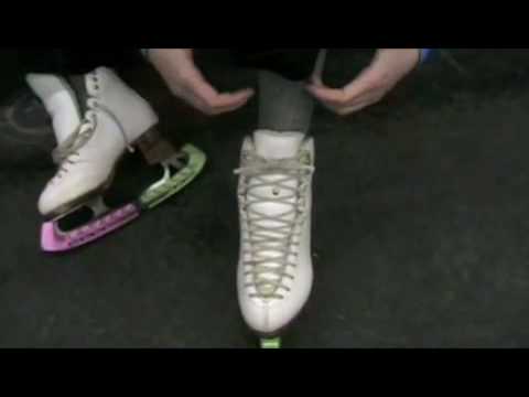 How To Ice Skate. How to Tie your Ice Skates