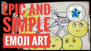 THE MOST EPIC AND SIMPLE EMOJI ART