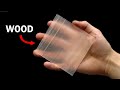 Making transparent wood