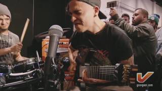 Brazil & Colombia Gruv Gear Artists live jam @ NAMM ft. Junior, Leonardo, & Bruno (Part 1)