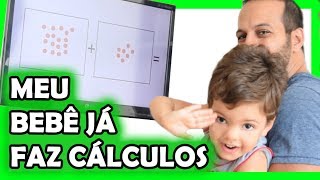 Bebê 3 anos Fazendo Cálculos de Matemática Inteligente - (Dia a Dia da Matemática #1)