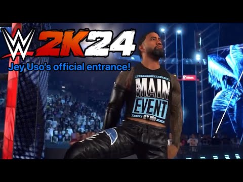 WWE2K24: Jey Uso’s official entrance!