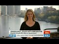 Angelina Jolie hits Brisbane