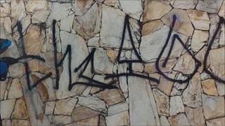 Remoção de pichação da pedra / Removing graffiti from stone