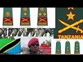 mpangilio wa vyeo vya jeshi la wananchi Tanzania jwtz