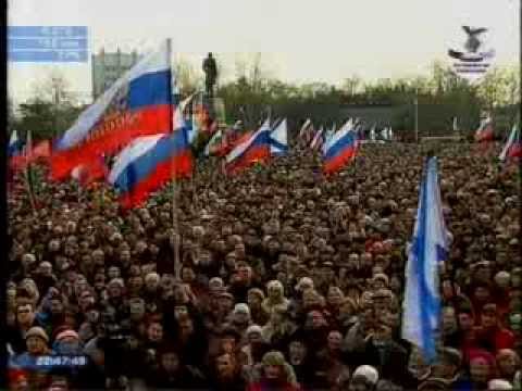 Новый мэр Севастополя - митинг